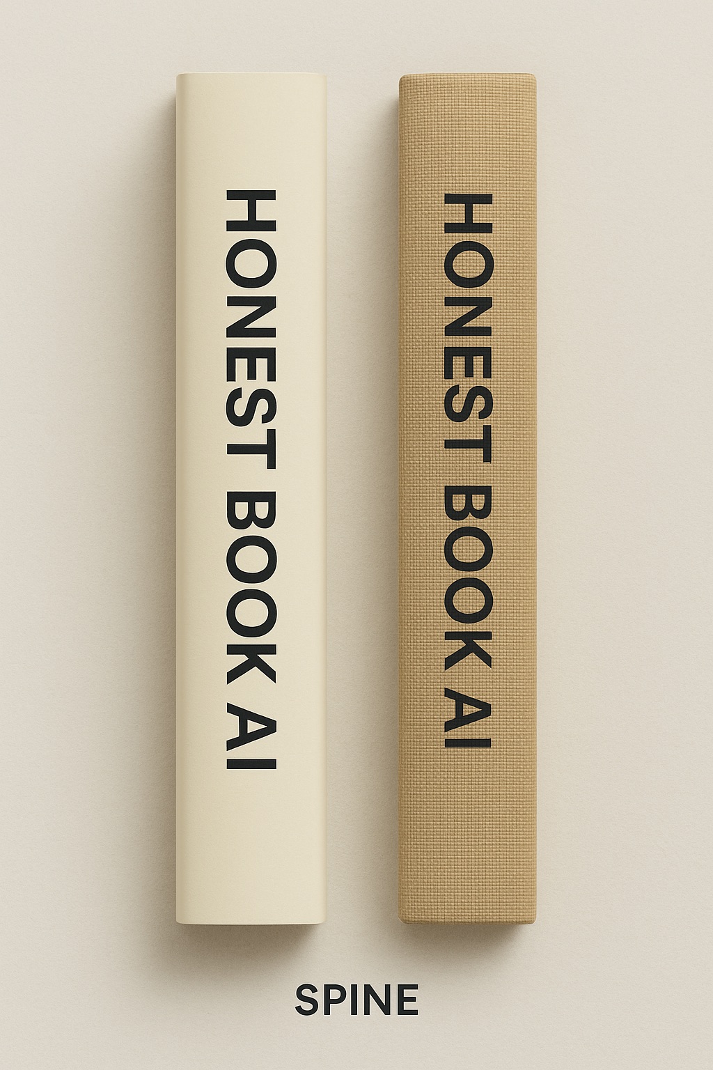 Book spine showing title, author, and potential wear areas